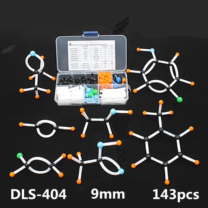 Chemistry Set Beginner - Organic Chemistry Molecular Model Kit 143Pcs