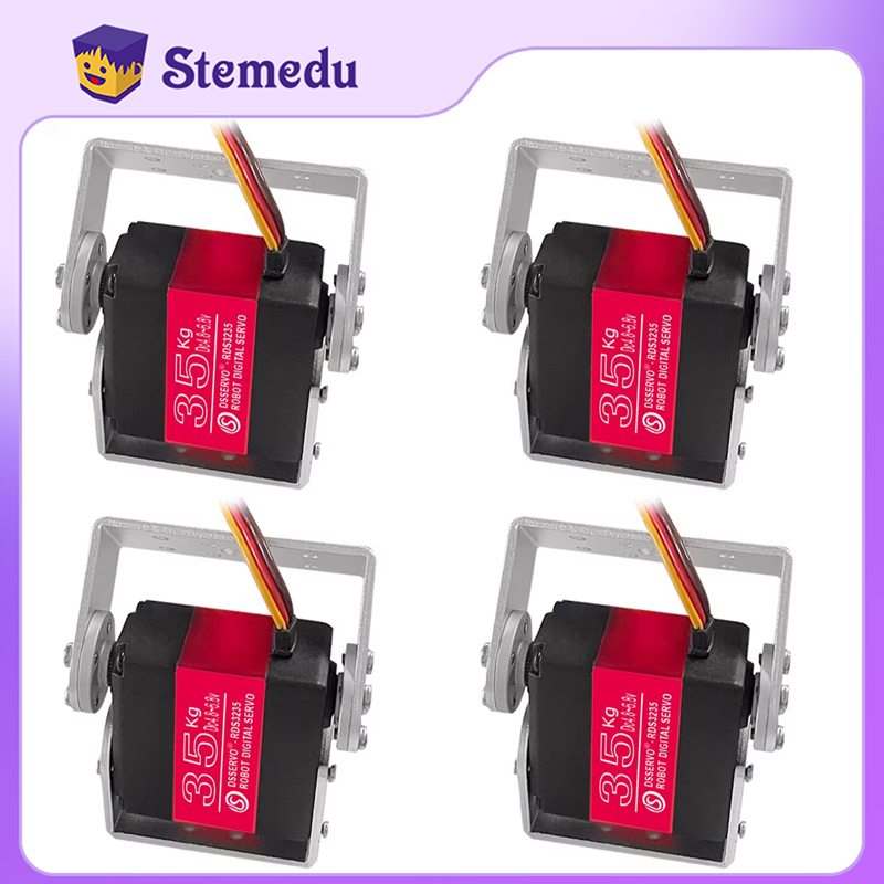 Robot Arm Motor - 4Set 35kg.cm Robot Digital Servo High