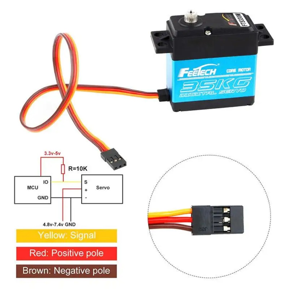 FEETECH FT5330M 35KG Digital S - Robot Arm Motor 리뷰 및 가격