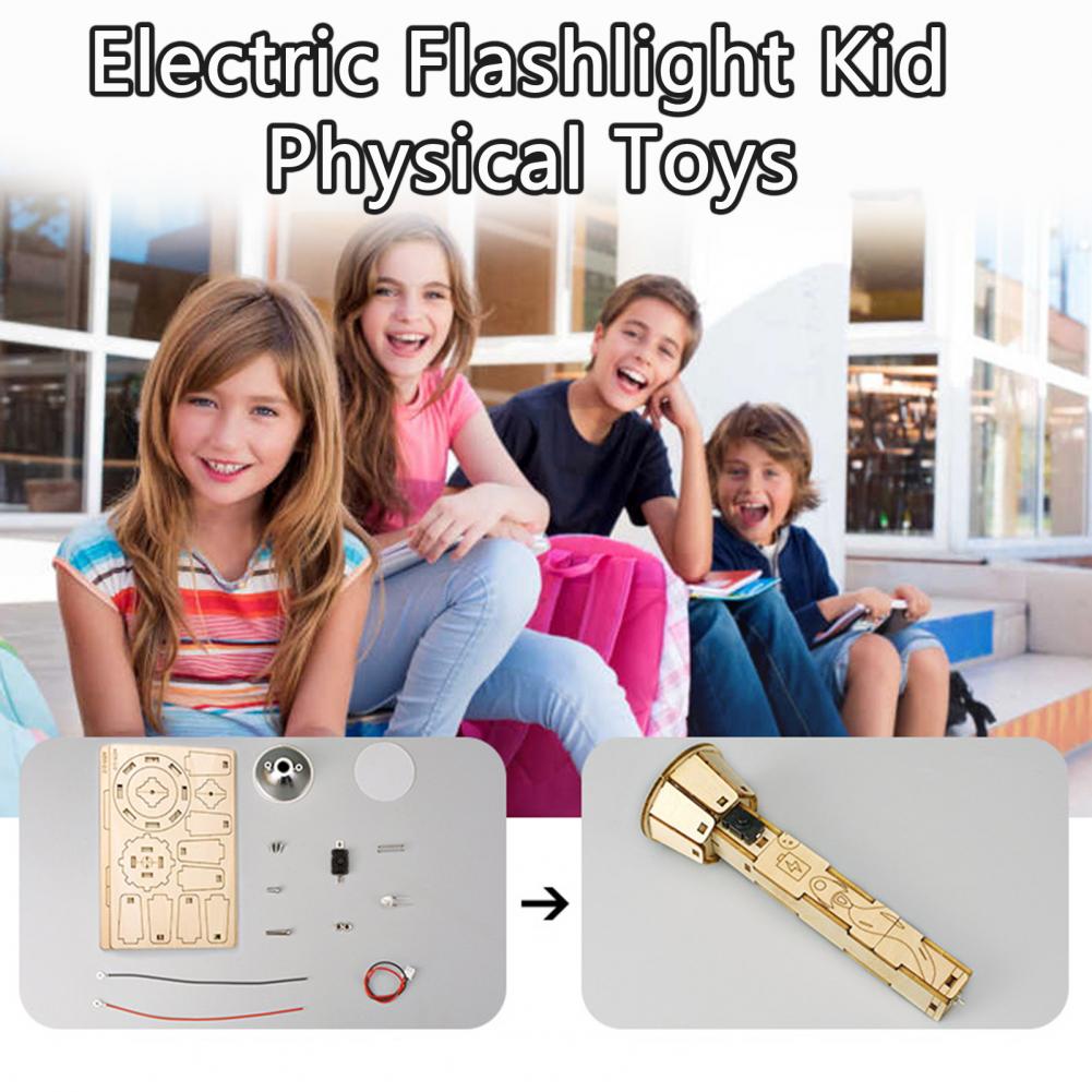 Wooden DIY Flashlight Puzzle K - Science Project Physics 리뷰 및 가격