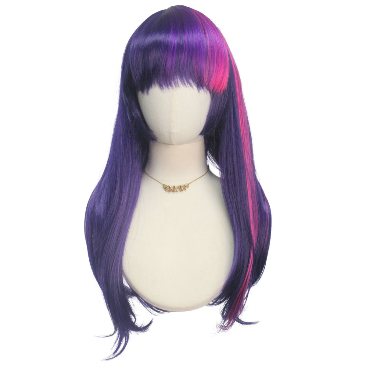 Pink Purple Neat Bangs Long St - Science Bob 리뷰 및 가격