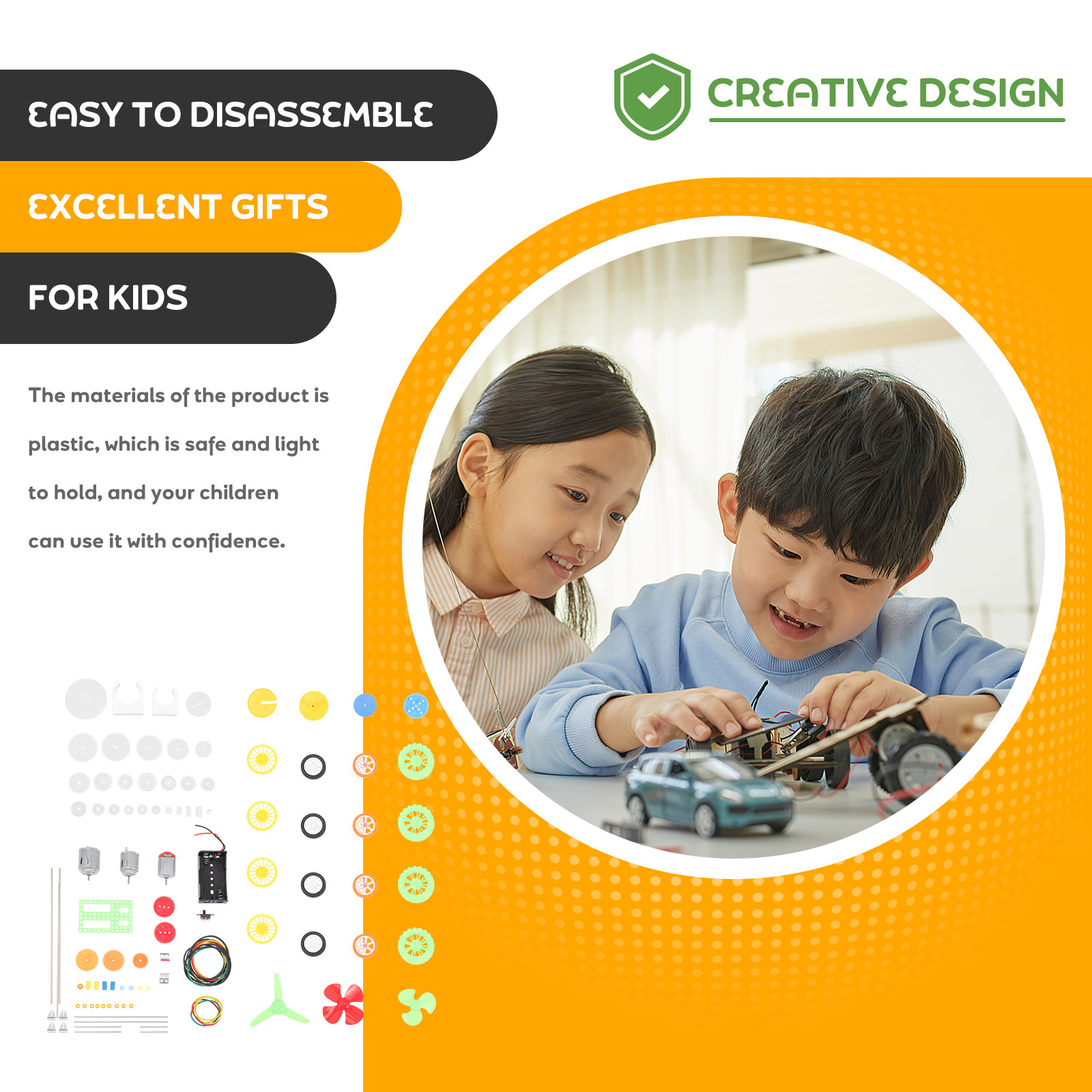112Pcs Electric Motor Gears Ki - Science Project Kit 리뷰 및 가격