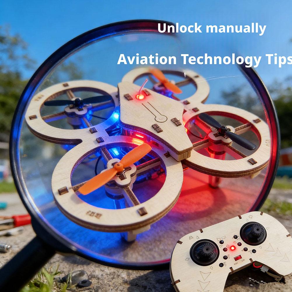 DIY Wooden RC Drone Quadcopter - Science Project Kit 리뷰 및 가격