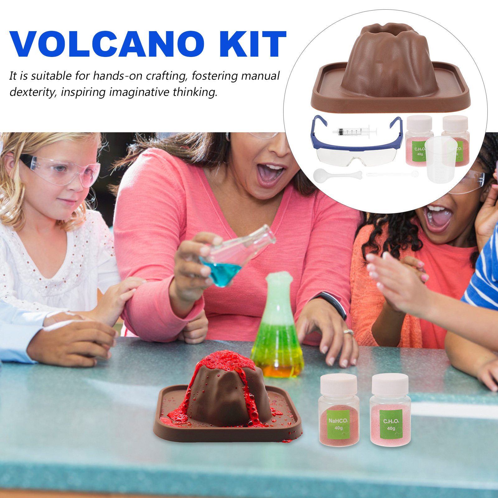 1 Set Volcano Eruptions Experi - Volcano Kit Eruption 리뷰 및 가격