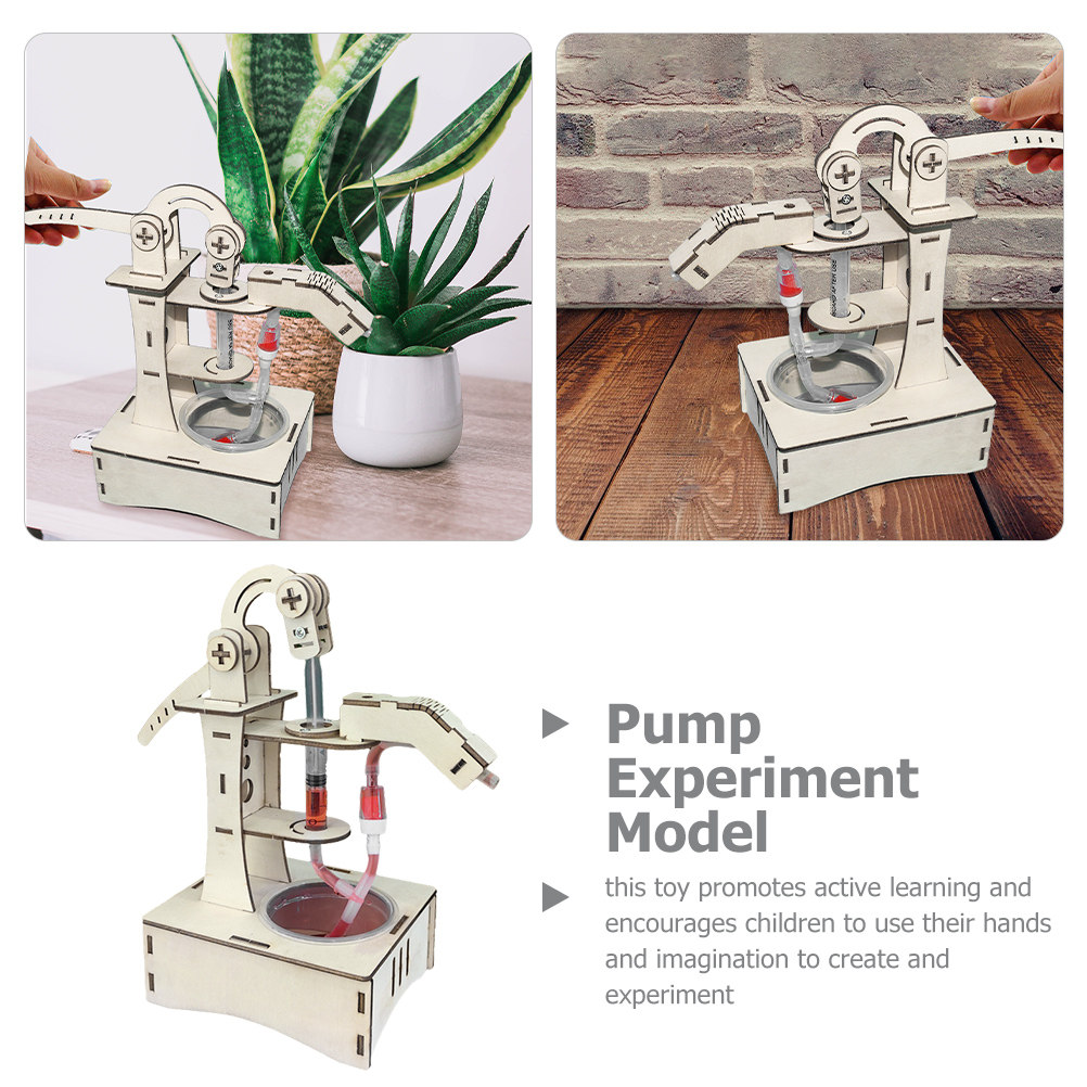 1Set Hand Pump Water Press Sci - Science Project Physics 리뷰 및 가격