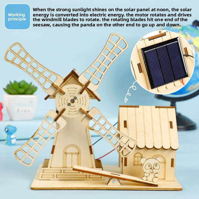 Solar windmill houses, childre - Science Max 리뷰 및 가격