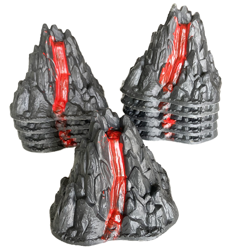 10 pcs Dinos Birthday Cake Top - Volcano Kit Eruption 리뷰 및 가격