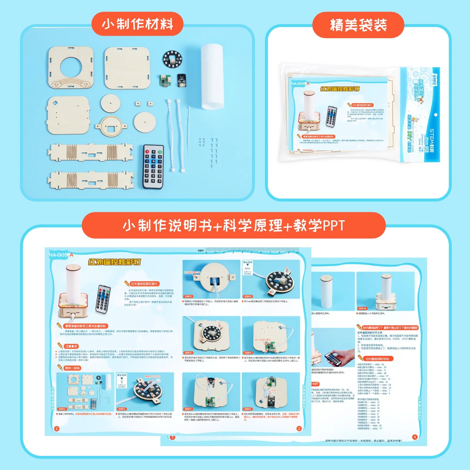 DIY Infrared Remote Control Li - Science Project Physics 리뷰 및 가격