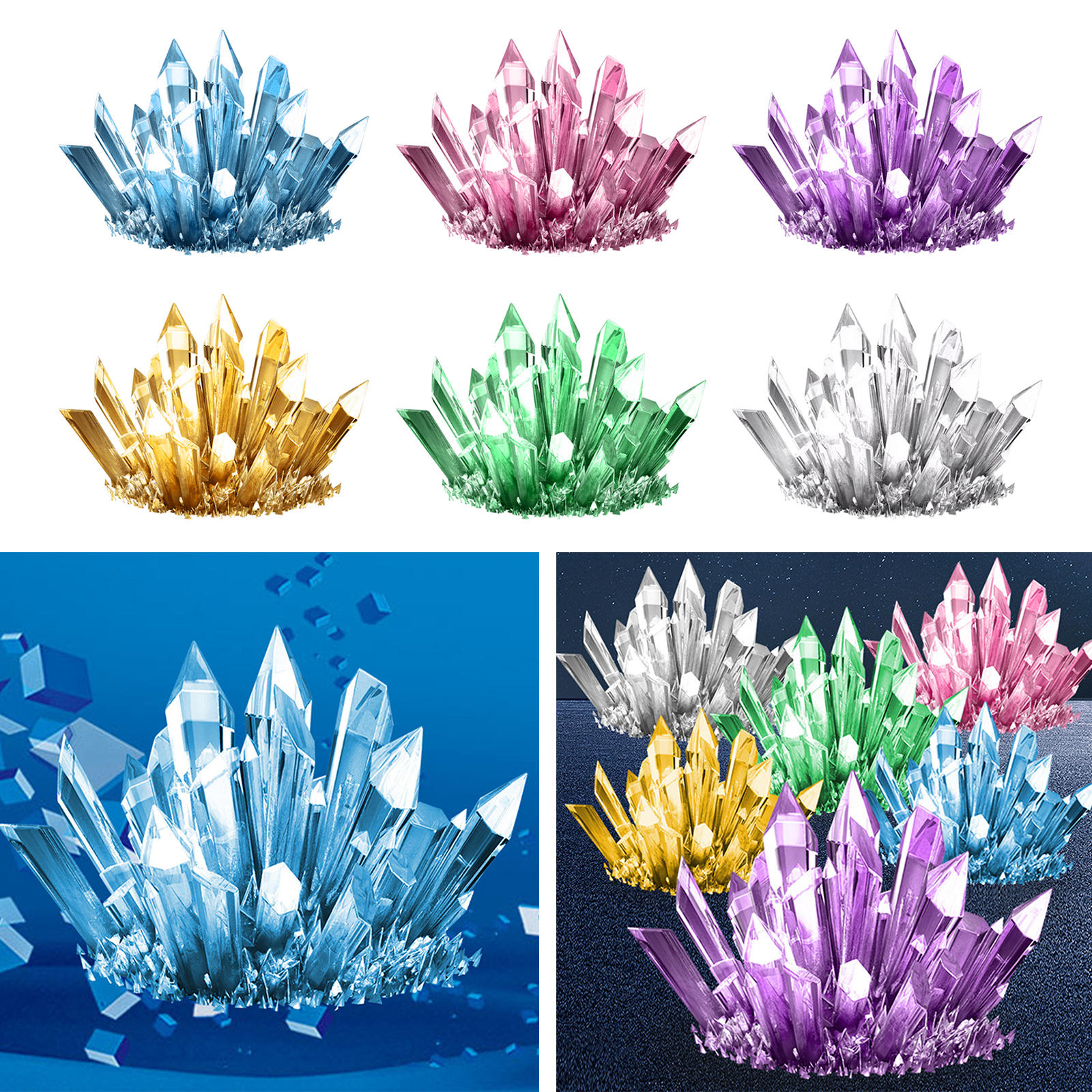 Crystal Growing Science Kit Bi - Chemistry Set Beginner 리뷰 및 가격